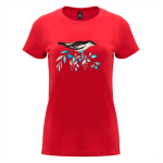 Murphy Hills Bird Tree Ladies White T-Shirts I